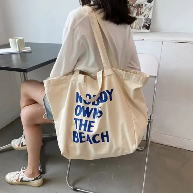 Sac de Plage en Toile