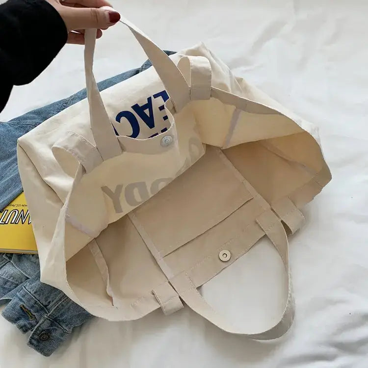 Sac de Plage en Toile