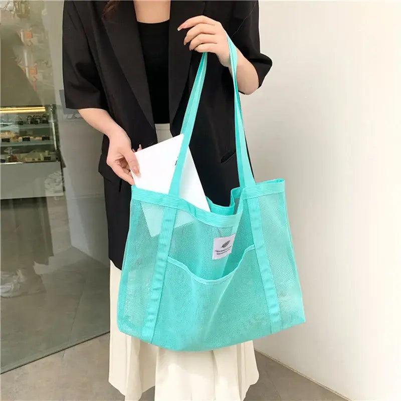 Sac de Plage Été en Maille