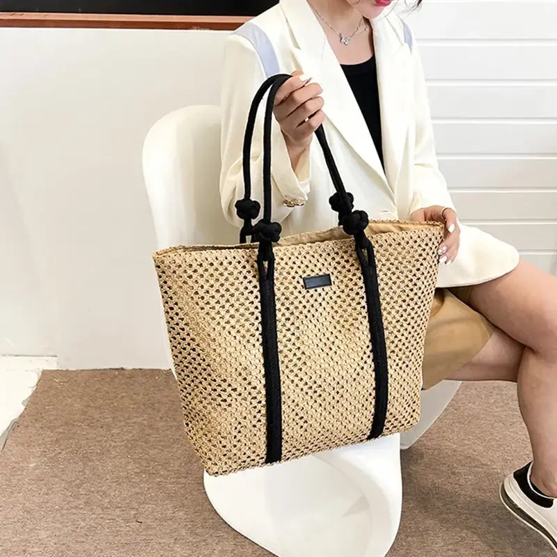 Sac de Plage Femme avec Fermeture Éclair
