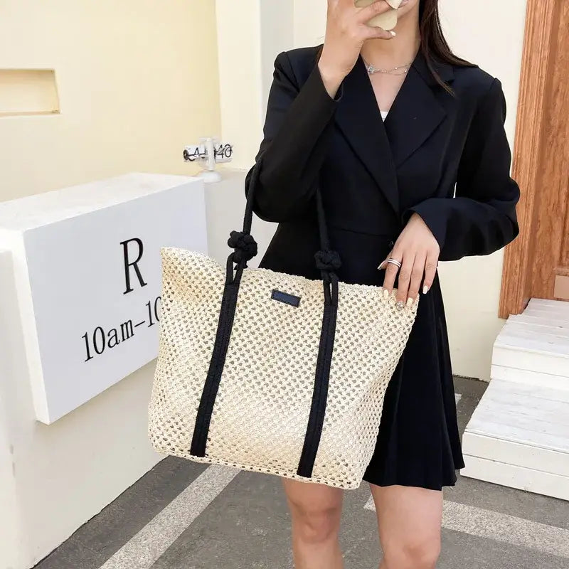 Sac de Plage Femme avec Fermeture Éclair