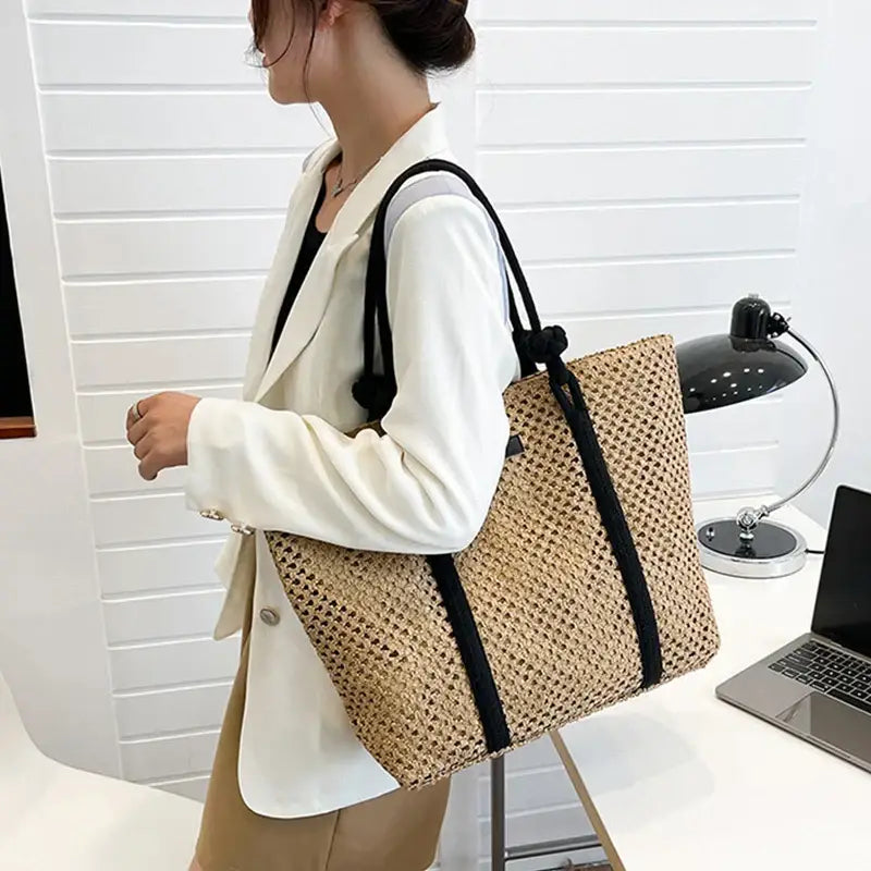 Sac de Plage Femme avec Fermeture Éclair