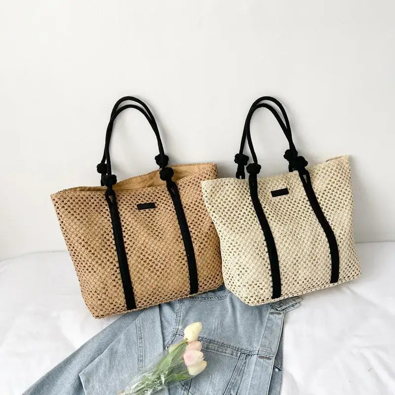 Sac de Plage Femme avec Fermeture Éclair