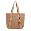 sac de plage femme chic marron