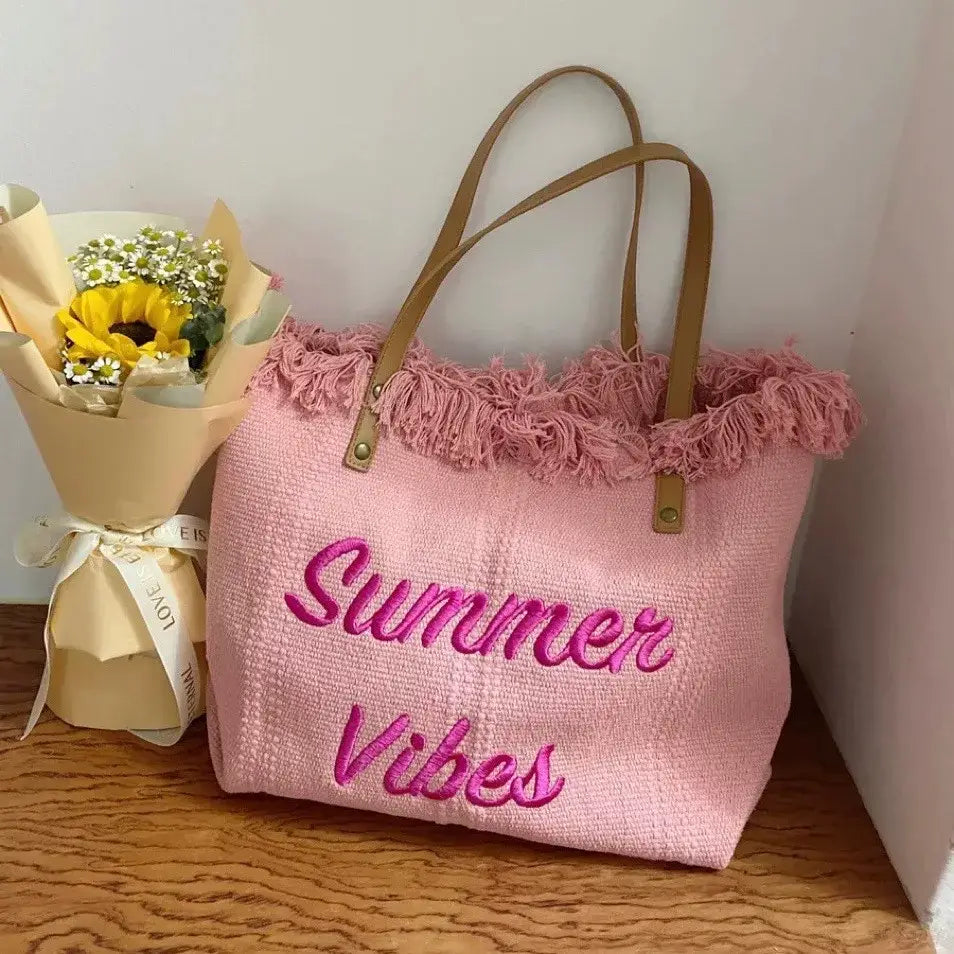 Sac de Plage Femme ’Summer Vibes’