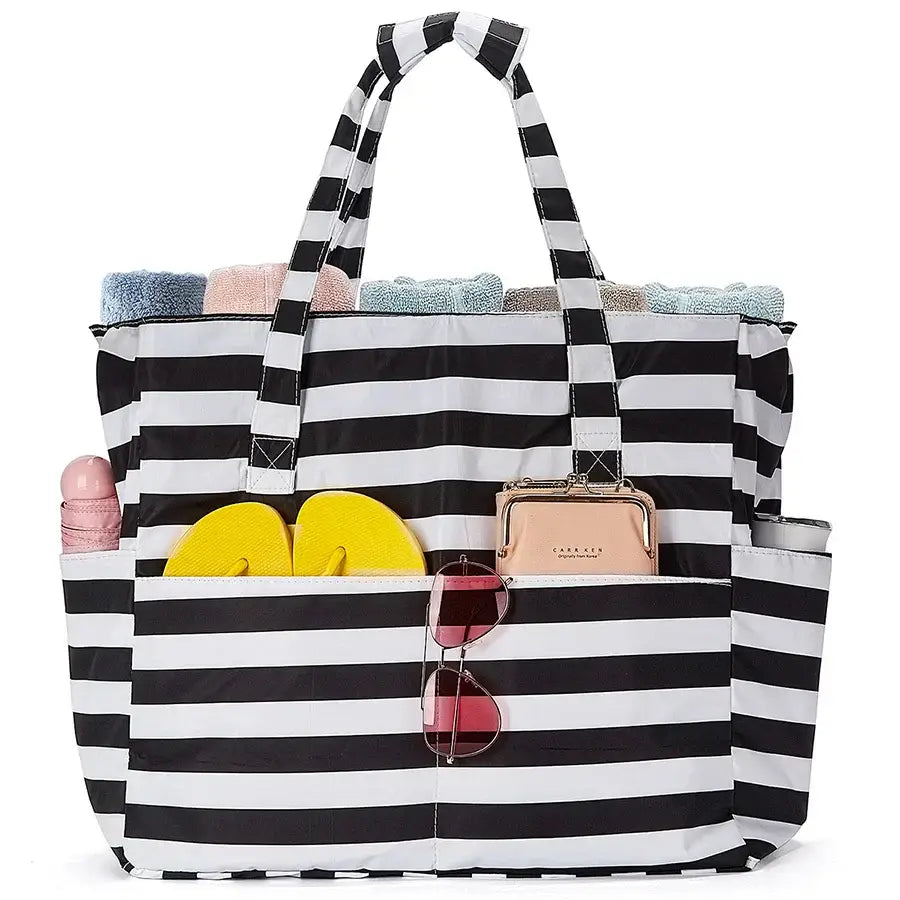 sac de plage xxl marinière