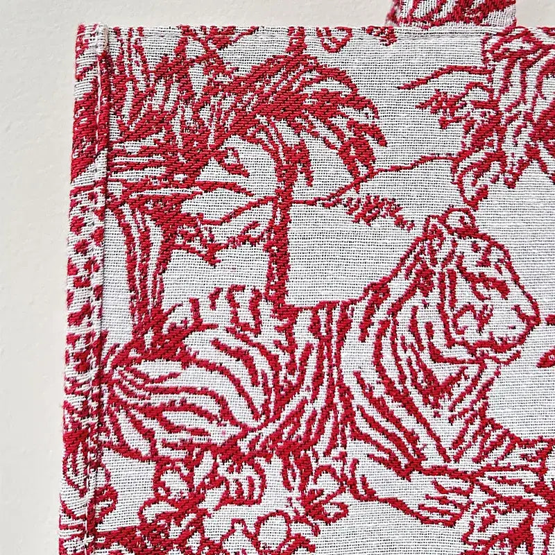 Sac de Plage Grand Motif Savane
