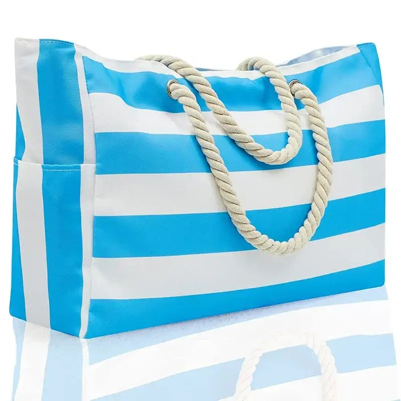 sac de plage xxl bleu