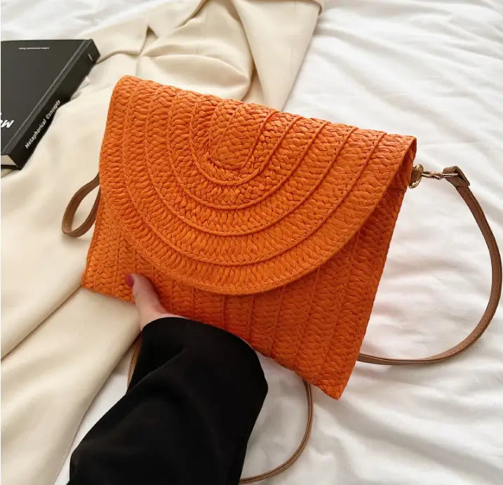 Sac en Paille Bandouliere