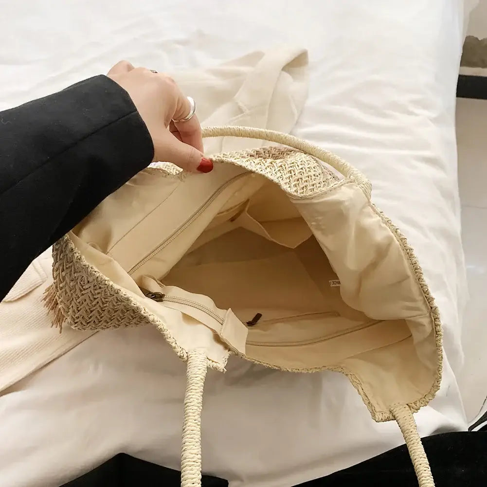 Sac en Paille Chic