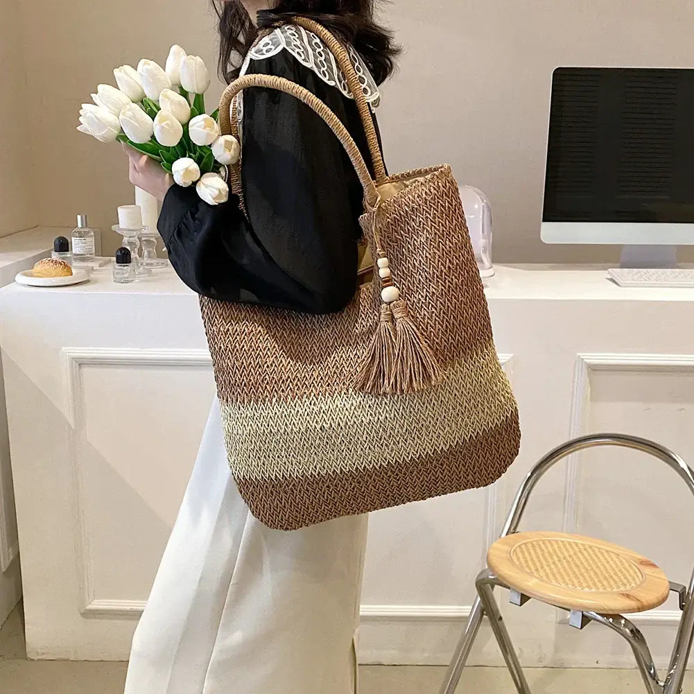 Sac en Paille Chic