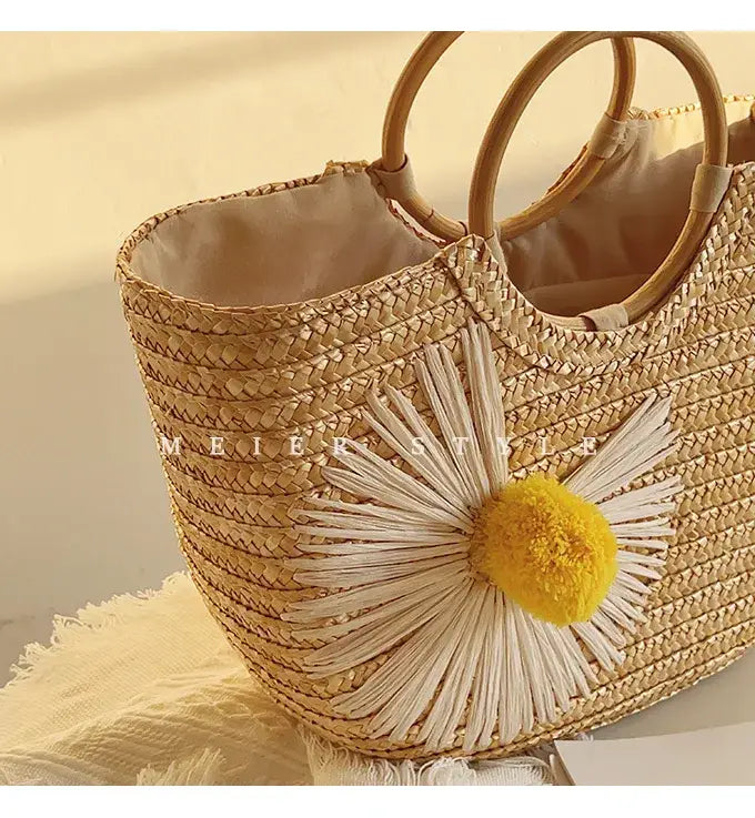 Sac Panier en Paille