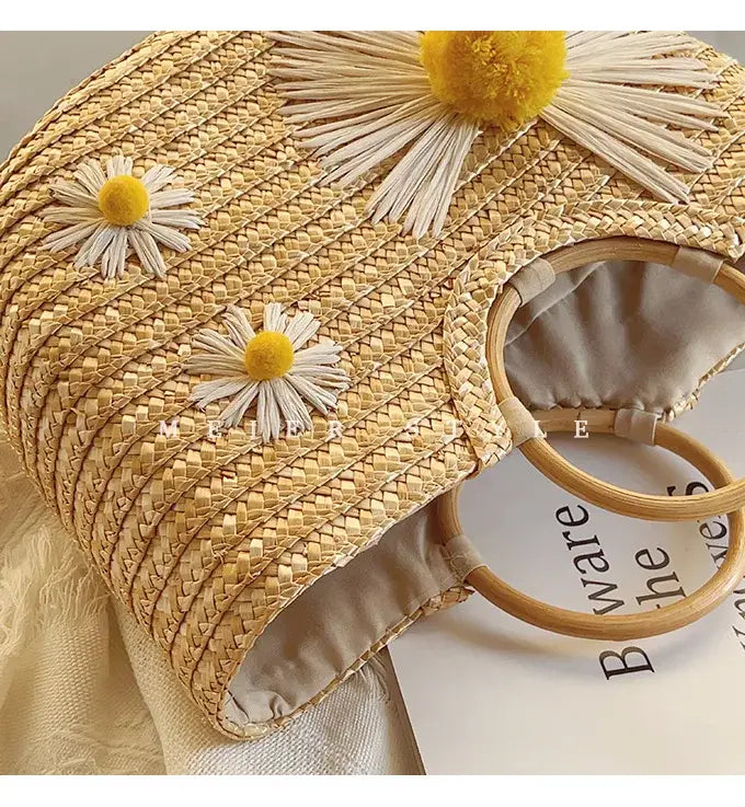 Sac Panier en Paille
