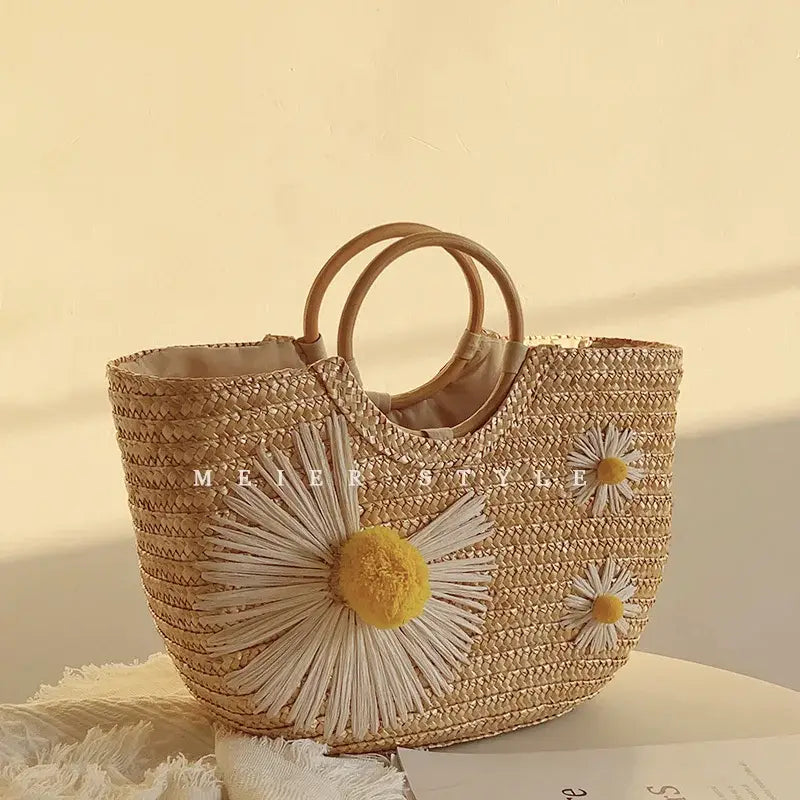 Sac Panier en Paille