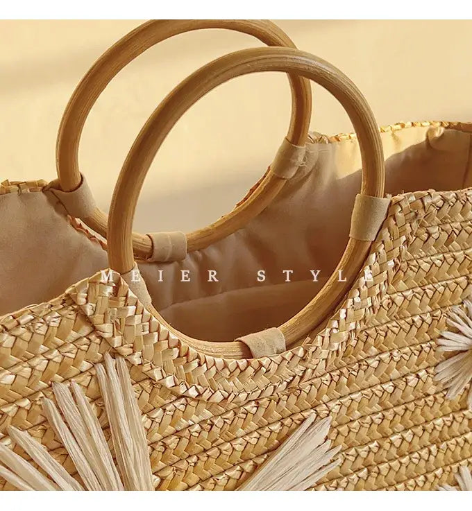 Sac Panier en Paille