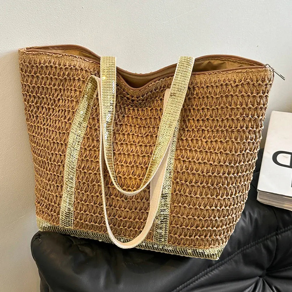 sac en paille chic