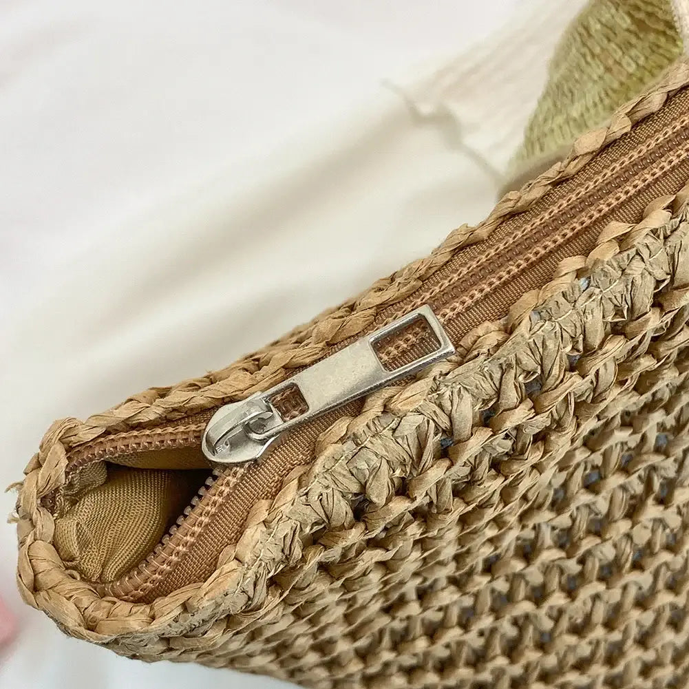 Sac Raphia Luxe