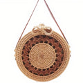 Sac Rond Osier Bandoulière Bali