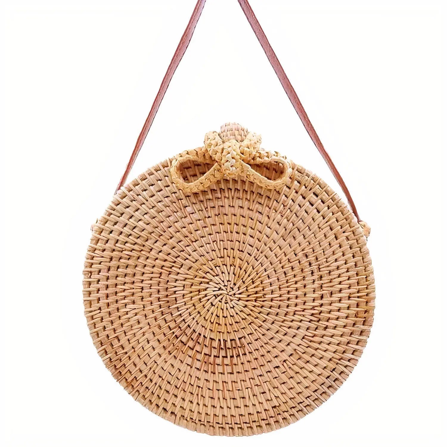 Sac Rond Osier Rond de Bali