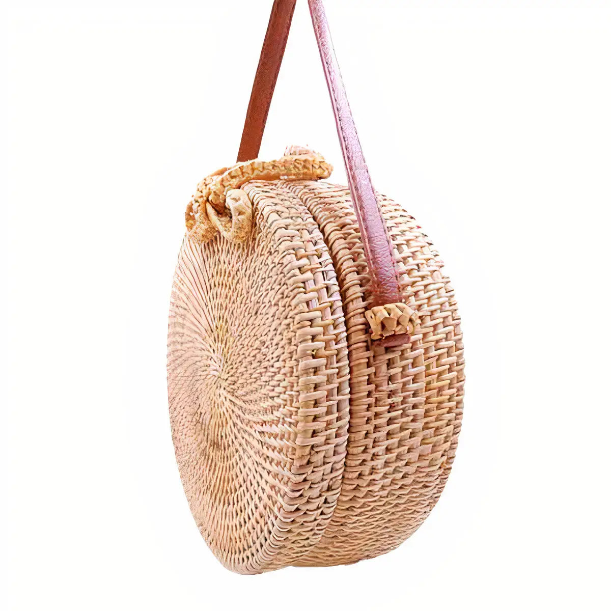 Sac Rond Osier Rond de Bali