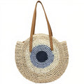 Sac Rond Paille de Plage