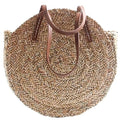 Sac Rond Paille Femme