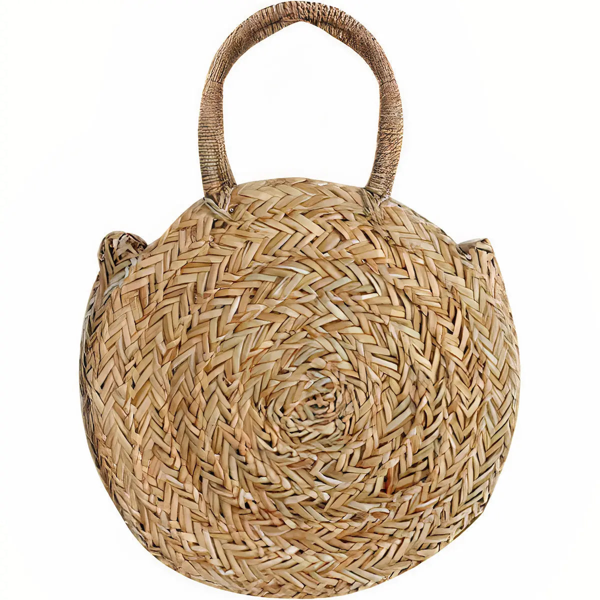 Sac Rond Paille Grand Format