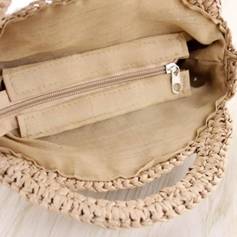 Sac Rond Paille Original